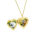 Colar lembrança de amor com nome e foto gravada Personalizável